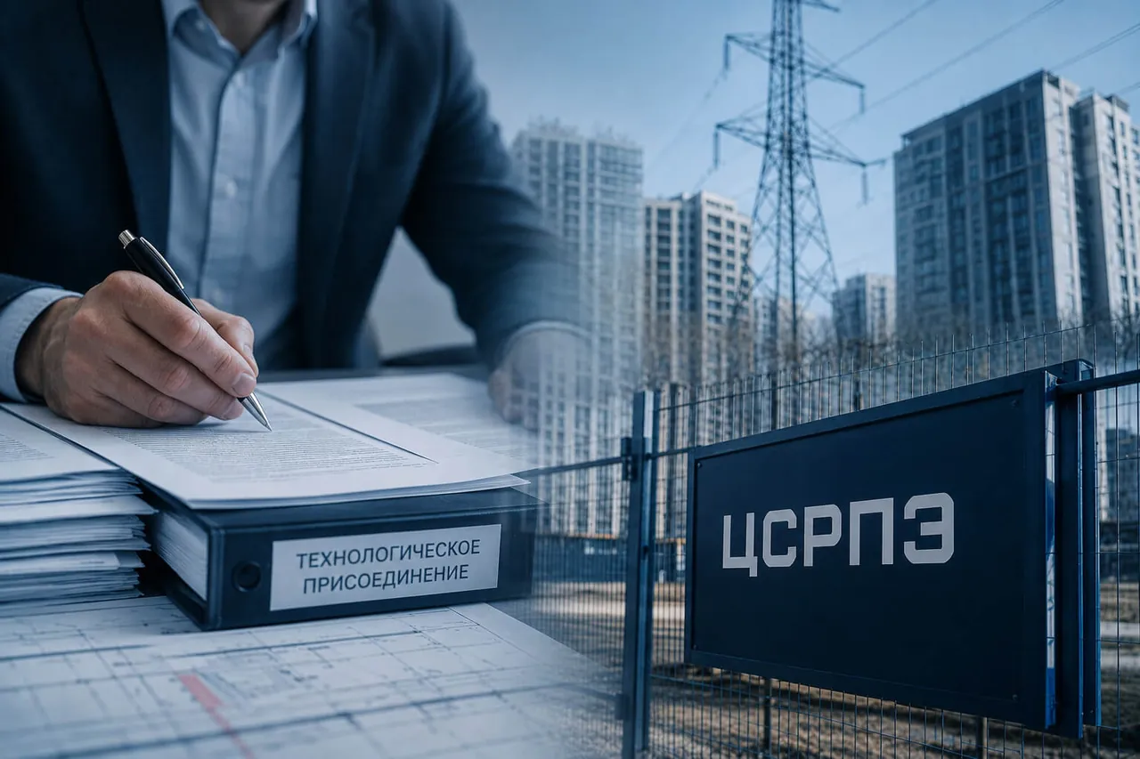 Технологическое присоединение объектов к электрическим сетям